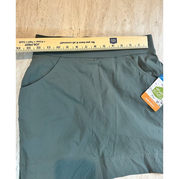 NWT Womens Columbia Green Omni-Shield Active Fit XS Travel Skort - Picture 6 of 8